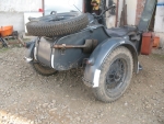 Wehrmachtsgespann teile - BMW R75, Zündapp KS750