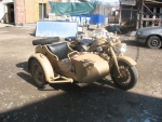 Wehrmachtsgespann teile - BMW R75, Zündapp KS750