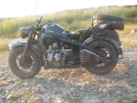 Wehrmachtsgespann teile - BMW R75, Zündapp KS750